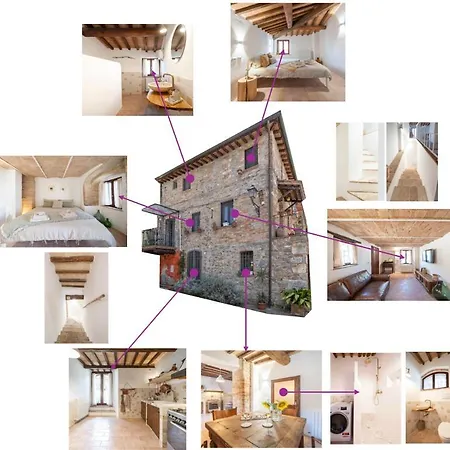 Vakantiehuis Cozy Nest Near Perugia Villanova (Umbria)